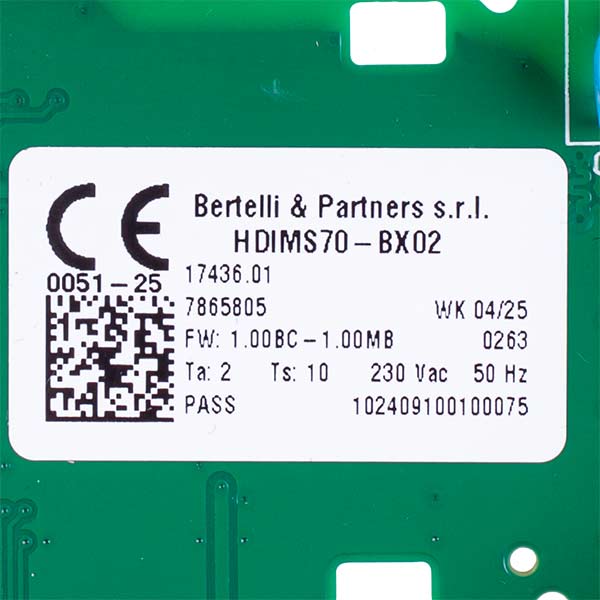 Control board B&P HDIMS28-BX01 for gas boiler Baxi Luna 3 Comfort, Nuvola 3 Comfort 5687020