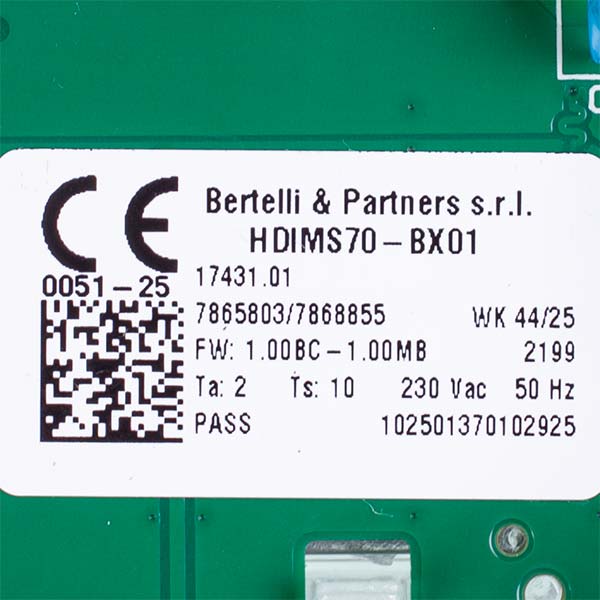 Control Board DIMS26-BX01 for Gas Boiler Baxi/Westen 5687010