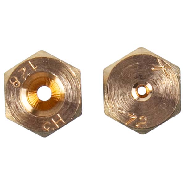 Combination Hob Set of Burner Nozzles Gorenje 796580 (2 pcs, G20-20 mbar 1XR-1XA).