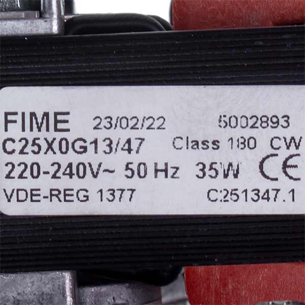 Gas-fired Boiler Fan Fime GR00715P 35 W Compatible with Sime/Ariston 6225634