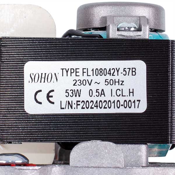 Gas-fired Boiler Fan Sohon 53 W Compatible with Buderus, Junkers 8716143201