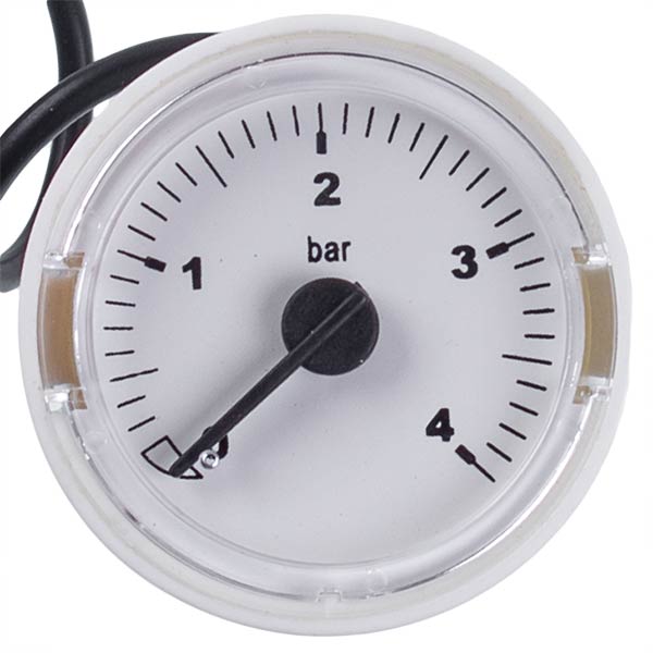 Gas-fired Boiler Pressure Gauge Compatible with Nobel 53413 0-4 bar D=43/40 mm