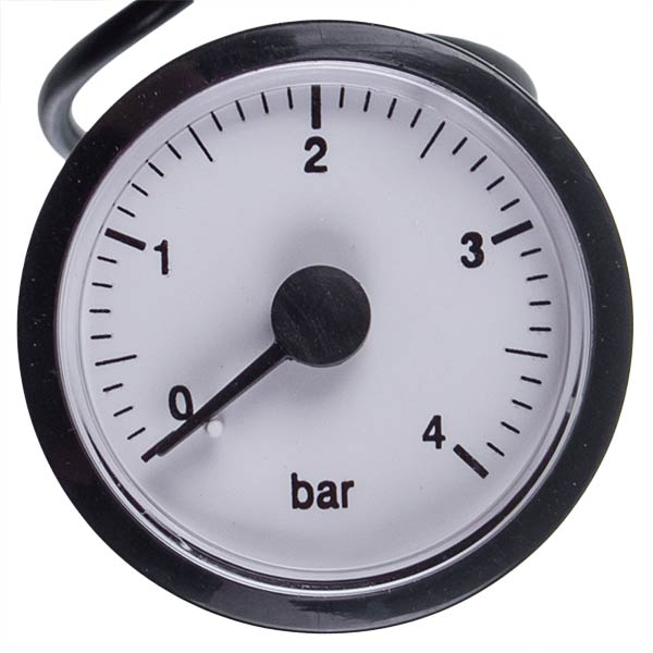 Gas-fired Boiler Pressure Gauge Compatible with Fondital/Nova Florida 6MANOMET05 0-4 bar