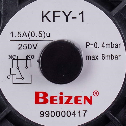 Gas-fired Boiler Air Pressure Switch (Pressostat) Compatible with Baxi/Westen 628610 P=0,4/0,68 mbar