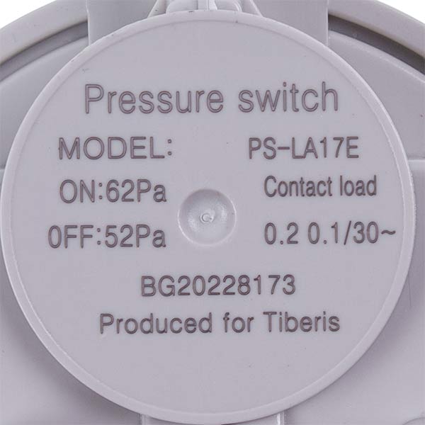 Gas-fired Boiler Air Pressure Switch (Pressostat) R01005272 62/52 Pa