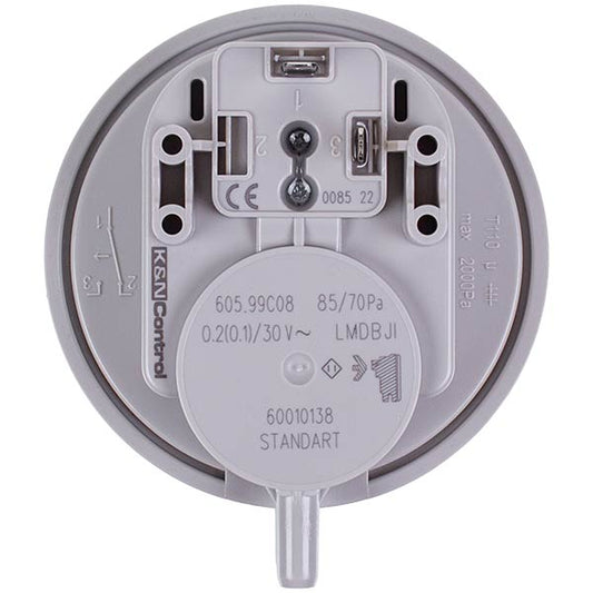 Air pressure switch (Presostat) 85/70 Pa for gas boiler Compatible with Demrad Aden, Kalisto, Soliaris 3003200032
