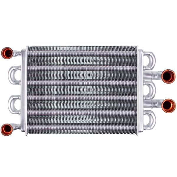 Bithermic Heat Exchanger for Gas Boiler Compatible with Baxi Main Four, Westen Quasar D 5700520