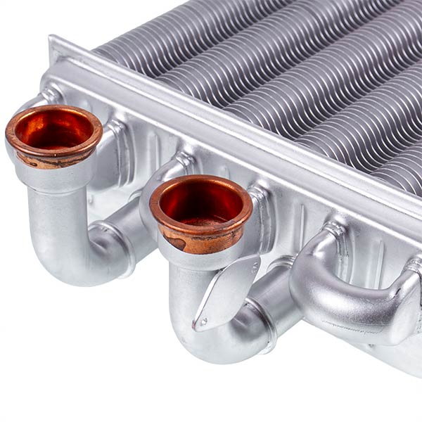 Bithermic Heat Exchanger for Gas Boiler Compatible with Baxi Main Four, Westen Quasar D 5700520