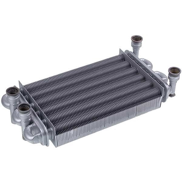 Bithermic Heat Exchanger for Gas Boiler Compatible with Baxi Main Four, Westen Quasar, Roca Neobit 616170