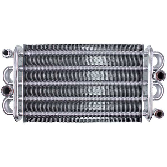 Bithermic Heat Exchanger (87 fins) for Gas Boiler Compatible with Demrad Tayros BK/HK 124 3001020005