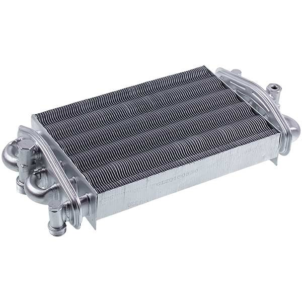 Bithermic Heat Exchanger (87 fins) for Gas Boiler Compatible with Demrad Tayros BK/HK 124 3001020005