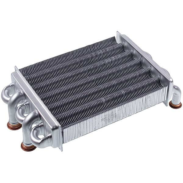 Bithermic Heat Exchanger (76 fins) for Gas Boiler Compatible with Ferroli Domiproject, FEReasy 24 kW 39819540