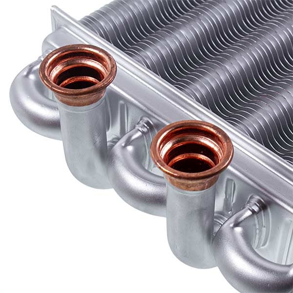 Bithermic Heat Exchanger (76 fins) for Gas Boiler Compatible with Ferroli Domiproject, FEReasy 24 kW 39819540