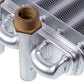 Bithermic Heat Exchanger (79 fins) for Gas Boiler Compatible with Immergas Eolo/Nike Star 23 kW 1.023625