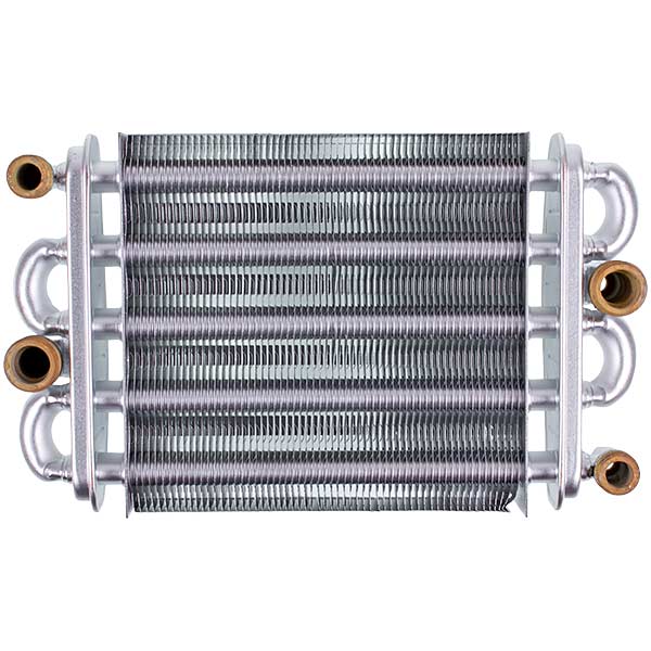 Bithermic Heat Exchanger for Gas Boiler Compatible with Teplowest 2.55.35.064.02