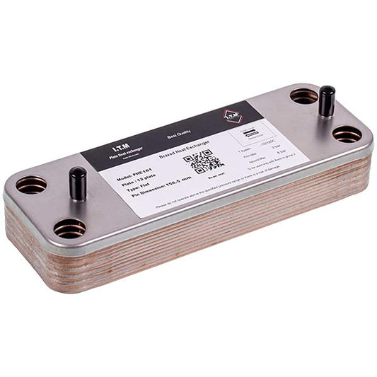 DHW Plate Heat Exchanger (12 plates) for Gas Boiler Compatible with Baxi/Westen 5686670