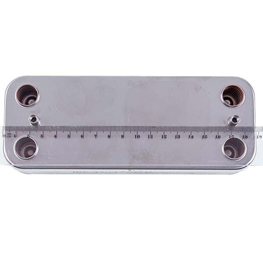 DHW Plate Heat Exchanger (12 plates) for Gas Boiler Compatible with Beretta R8036