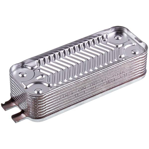 DHW Plate Heat Exchanger (18 plates) for Condensing Boiler Compatible with Buderus Logamax Plus GB042 87167719870