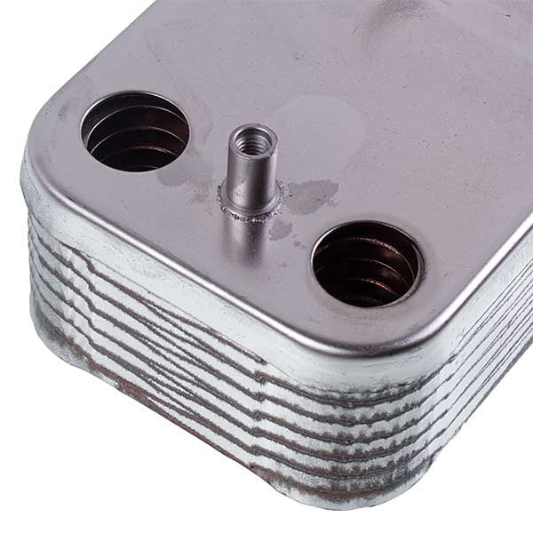 DHW Plate Heat Exchanger (14 plates) for Gas Boiler Compatible with Chaffoteaux NECTRA 2.23/28 CF 61011164