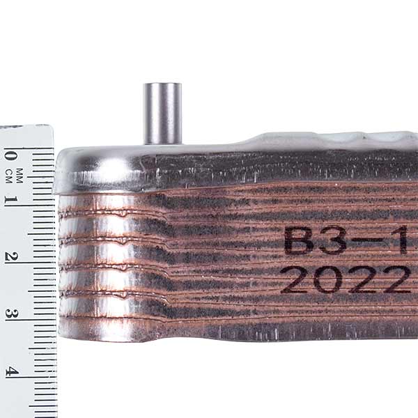 DHW Plate Heat Exchanger (12 plates) for Gas Boiler Immergas Eolo/Nike Mini 3E, Mythos 2 E, Major 4 E 1.028657