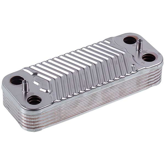 DHW Plate Heat Exchanger (12 plates) for Gas Boiler 7828745