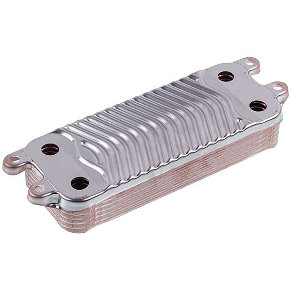 DHW Plate Heat Exchanger (12 plates) for Gas Boiler Compatible with Vaillant Atmo/Turbo/Eco TEC Pro, Protherm 0020059452