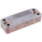 DHW Plate Heat Exchanger (16 plates) for Gas Boiler Compatible with Saunier Duval Isofast, Isotwin, Themaclassic S1024800
