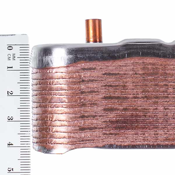 DHW Plate Heat Exchanger (16 plates) for Gas Boiler Compatible with Saunier Duval Isofast, Isotwin, Themaclassic S1024800