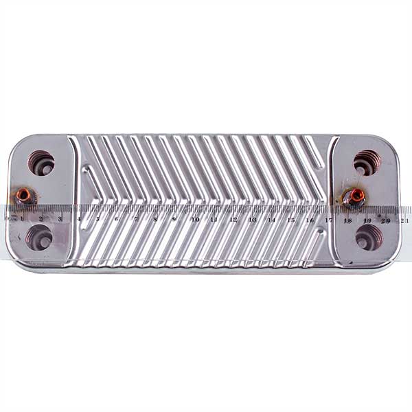 DHW Plate Heat Exchanger (10 plates) for Gas Boiler Compatible with Saunier Duval S1005800