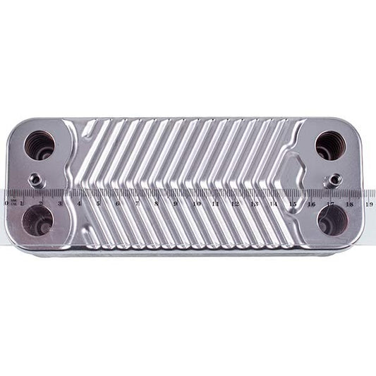 DHW Plate Heat Exchanger (16 plates) for Condensing Boiler Compatible with Viessmann WB1B, WB1C 26 kW 7928747