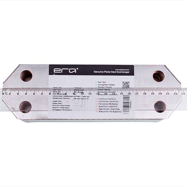 DHW Plate Heat Exchanger (14 plates) for Gas Boiler Compatible with Viessmann 7822799