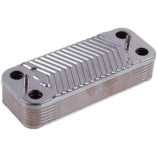 DHW Plate Heat Exchanger (14 plates) for Gas Boiler Compatible with Viessmann 7825534
