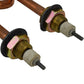 Distiller Heating Element 3 kW (copper) L=185 mm, M18 (staple)