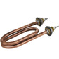 Distiller Heating Element 1,5 kW (copper) L=180 mm, M18 (staple)