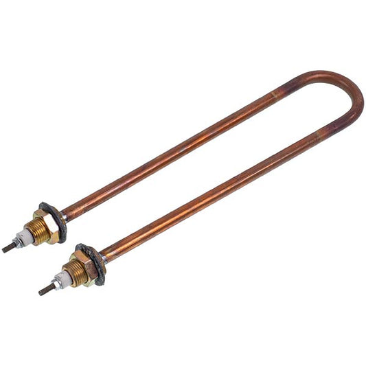 Distiller Heating Element 2500W (copper) L=325mm M18 (straight)