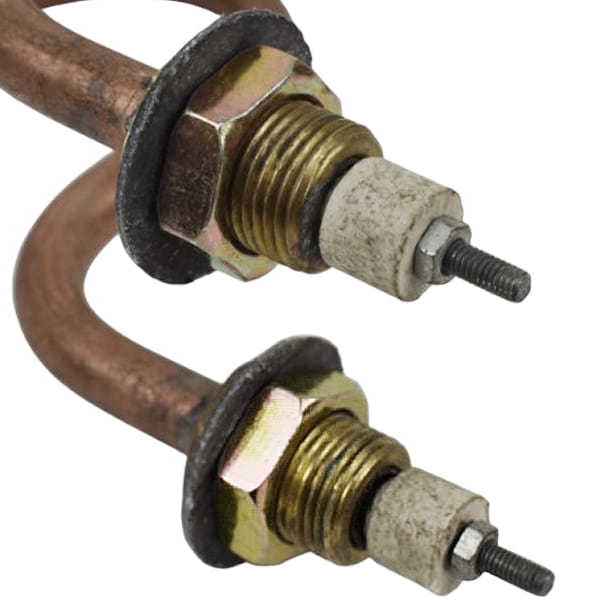 Distiller Heating Element 1,5 kW (copper) H=100 mm, B=150 mm, M18 (folded)