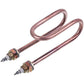 Heating element for the distiller 3000W (copper) H=165mm B=60mm M18 (ski-shaped)