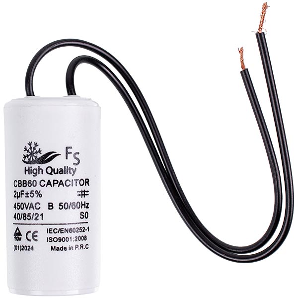 Circulation Pump Capacitor 2μF 450V