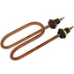 Distiller Heating Element 1,5 kW (copper) H=140 mm, B=60 mm, M18 (ski)