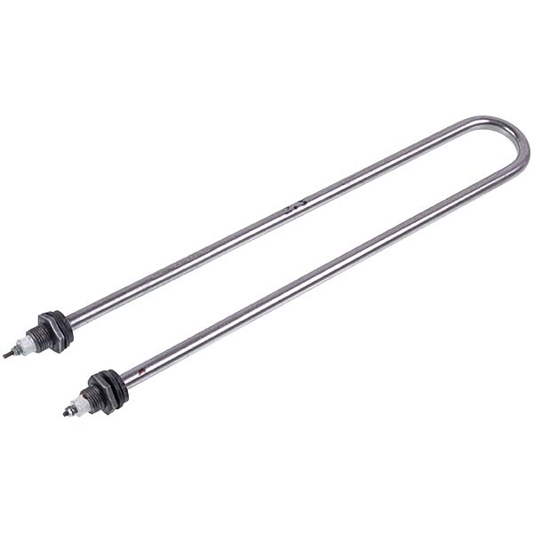 Water heating element 2500W 220V (stainless steel) L=365mm M14 (straight)