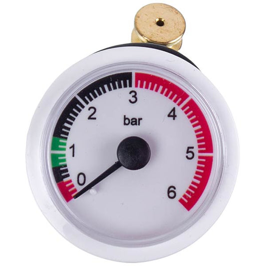 Gas-fired Boiler Pressure Gauge Compatible with Immergas 1.028880 0-6 bar D=42/36 mm