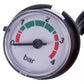 Gas-fired Boiler Pressure Gauge 0-4 bar D=25 mm Compatible with Junkers Euroline, Bosch Gas 3000 8707208009