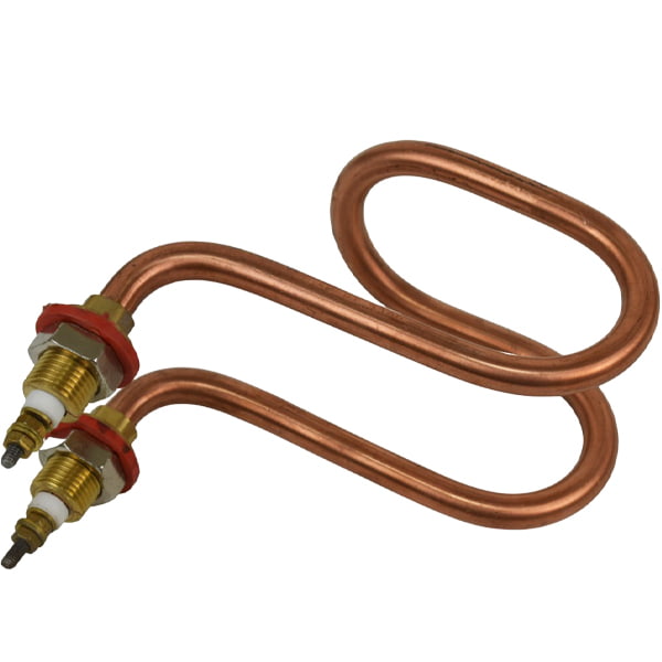 Distiller Heating Element 1,5 kW, 220 V (copper) H=100 mm, B=130 mm, M16 (folded)