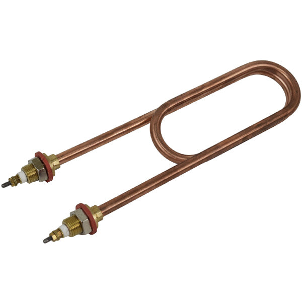 Distiller Heating Element 3 kW, 220 V (copper) L=245 mm, M16 (staple)