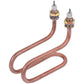 Distiller Heating Element 2500W (copper) H=110mm B=170mm M18 (bent)
