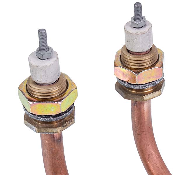 Distiller Heating Element 2500W (copper) H=110mm B=170mm M18 (bent)