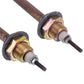 Heating element for the distiller 2500W (copper) H=165mm B=60mm M18 (ski-shaped)