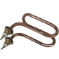 Distiller Heating Element 3 kW (copper) H=100 mm, B=150 mm, M18 (folded)