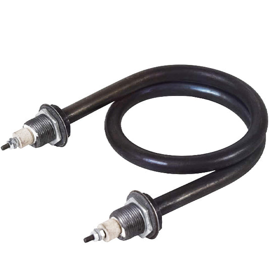Heating element for food boiler 2500W (stainless steel) L=150mm M22 (round)