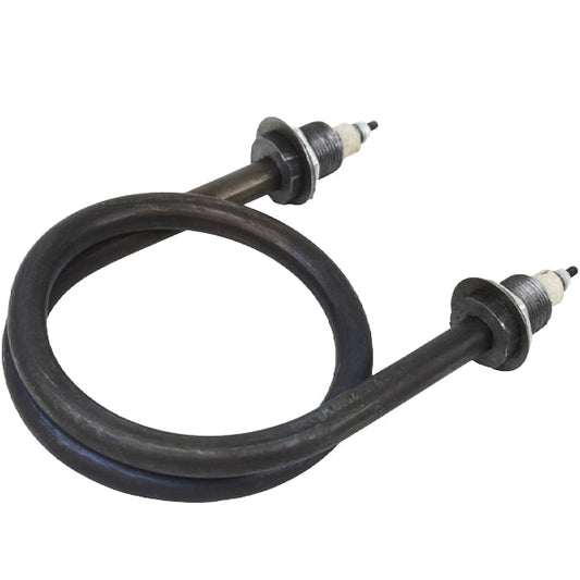 Heating element for food boiler 2500W (stainless steel) L=150mm M22 (round)